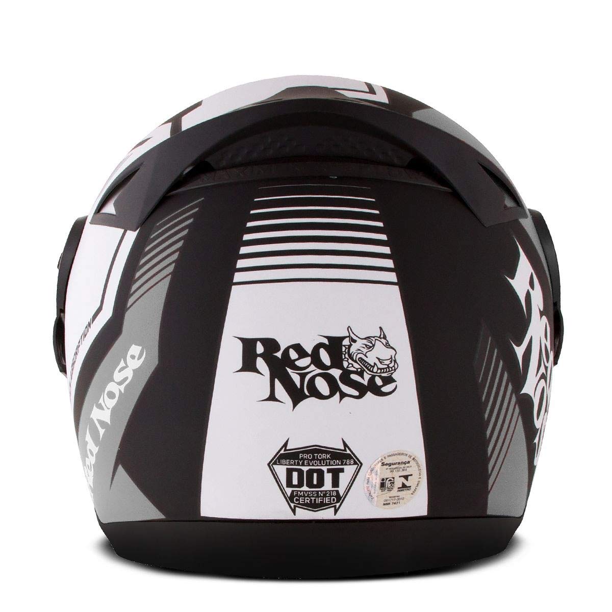 Pro Tork Capacete Evolution G6 Red Nose Rn-01 Fosco 60 Grafite